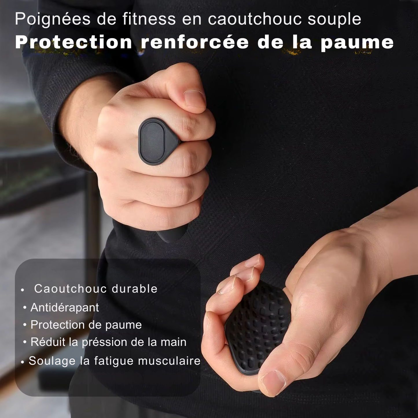 Grip de musculation en silicone