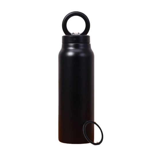 24Oz Insulated Magsafe Water Bottle Stainless Steel Double Wall Sport Magnetic Water Bottle with Phone Holder